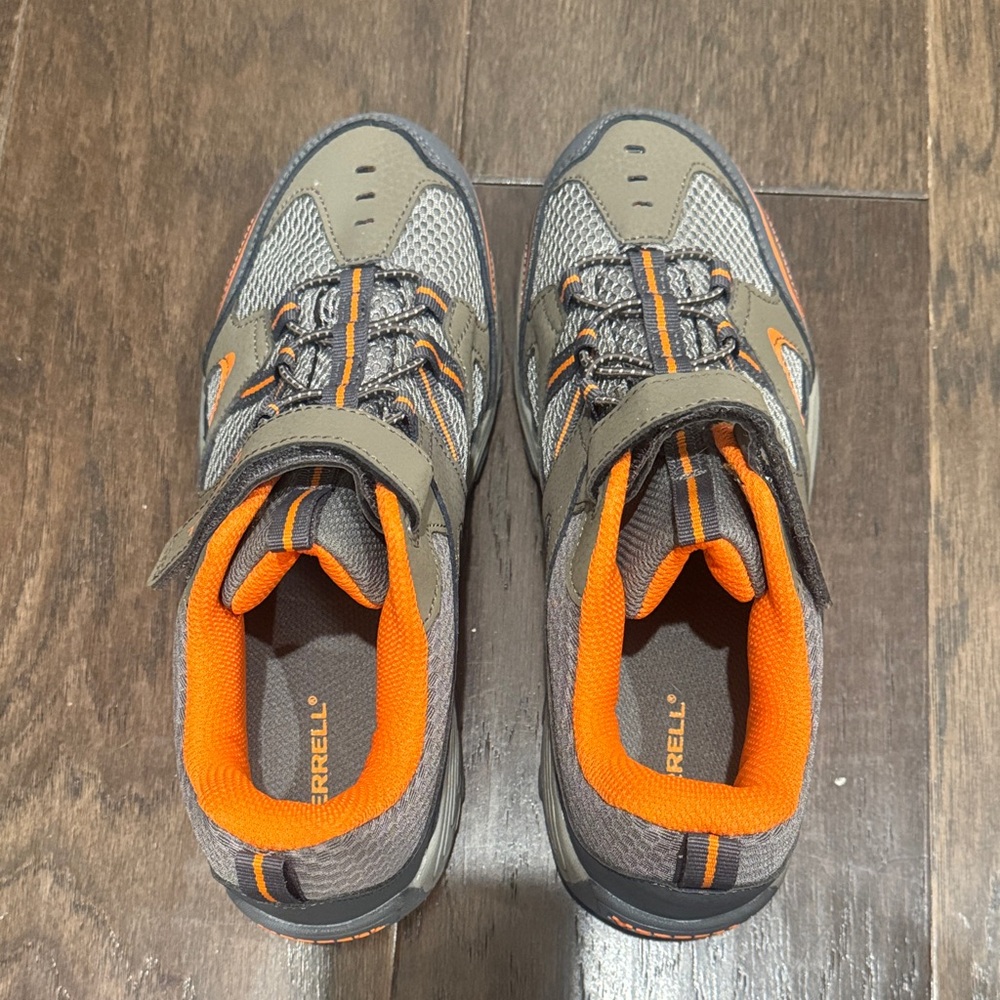 Merrell Kids' Sneakers in Gray and Orange